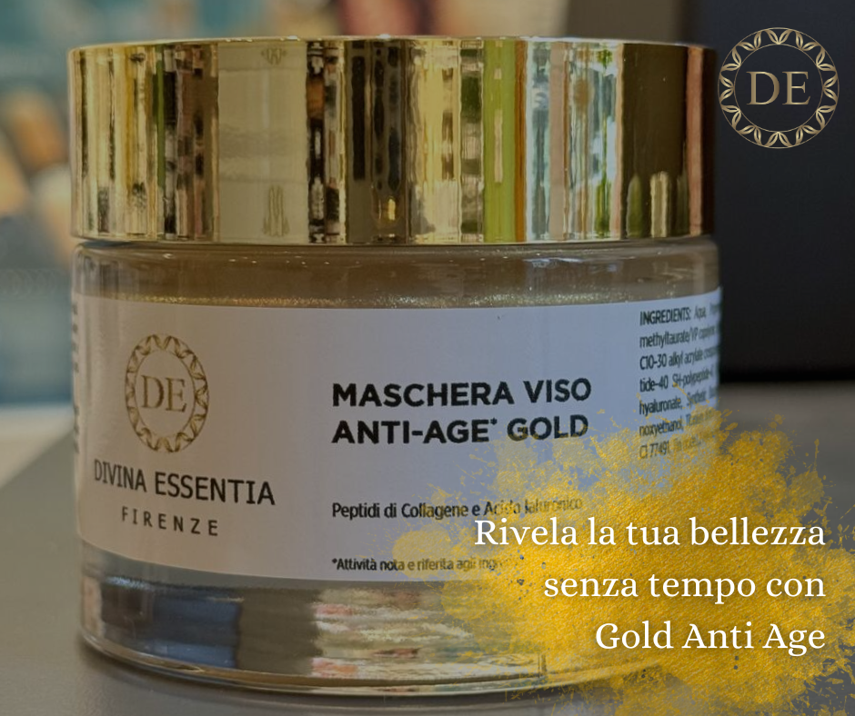 Gold Anti Age: L'Energia di Giovinezza per il Tuo Viso Gold Anti Age: L'Energia di Giovinezza per il Tuo Viso