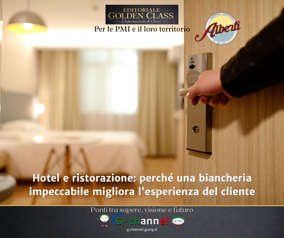 Hotel e ristorazione: perché una biancheria impeccabile migliora l'esperienza del cliente