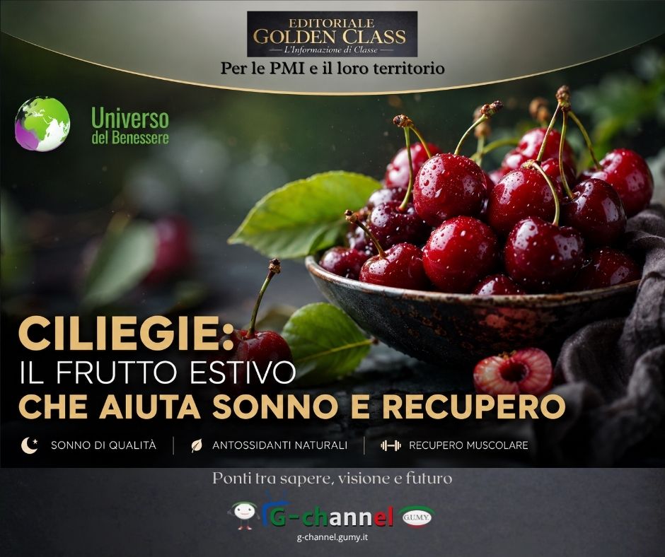 Ciliegie: il frutto estivo che aiuta sonno e recupero