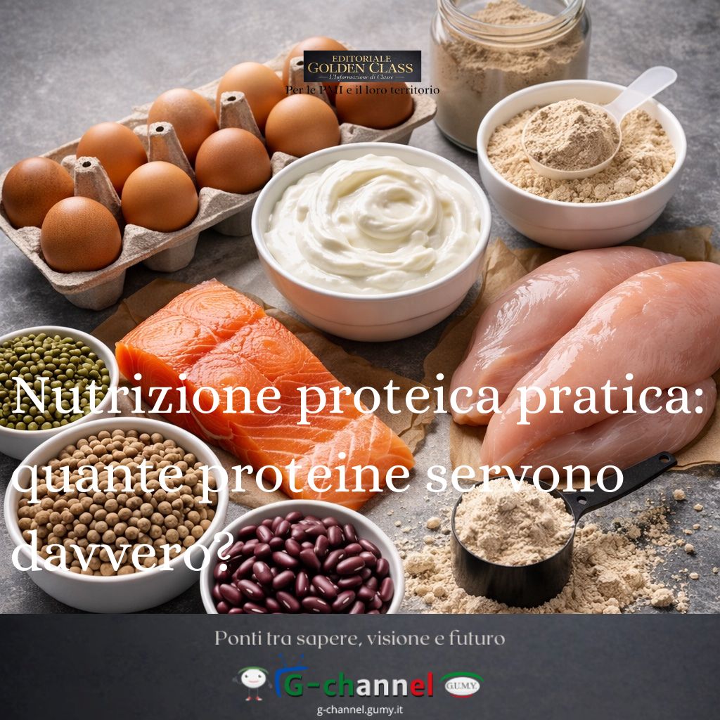 Nutrizione proteica pratica: quante proteine servono davvero?