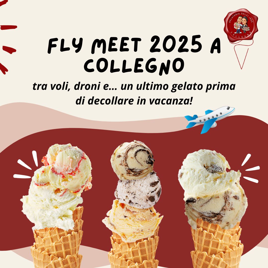 Fly Meet 2025 a Collegno: tra voli, droni e… un ultimo gelato prima di decollare in vacanza!