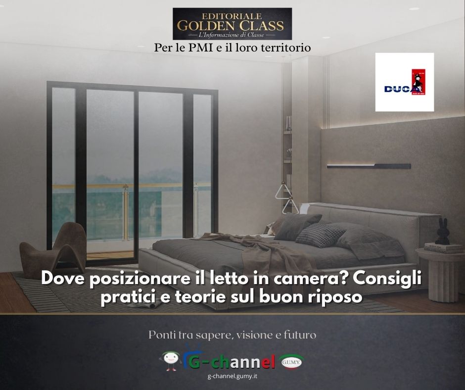 Dove posizionare il letto in camera? Consigli pratici e teorie sul buon riposo