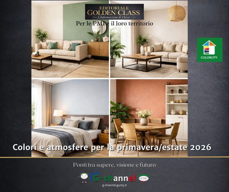 Colori e atmosfere per la primavera estate 2026