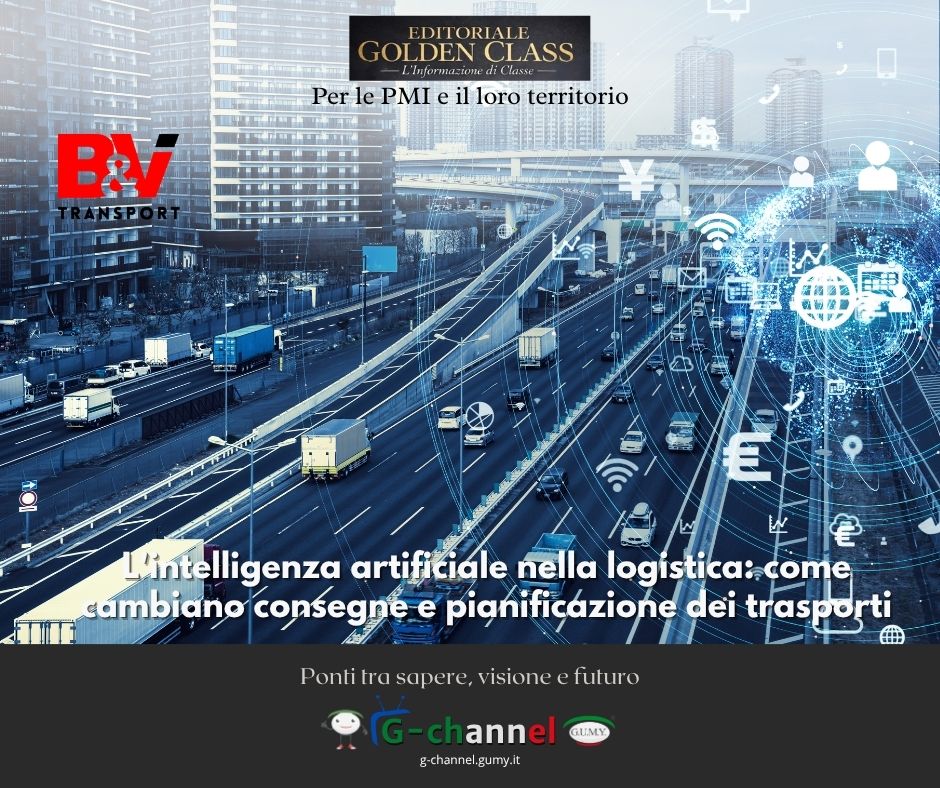 L'intelligenza artificiale nella logistica: come cambiano consegne e pianificazione dei trasporti