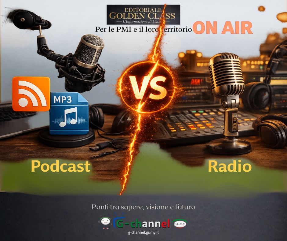 Podcast vs Radio: le differenze che cambiano tutto
