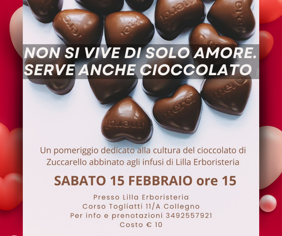 Non si vive di solo amore… serve anche cioccolato!