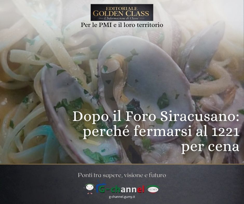 Dopo il Foro Siracusano: perché fermarsi al 1221 per cena