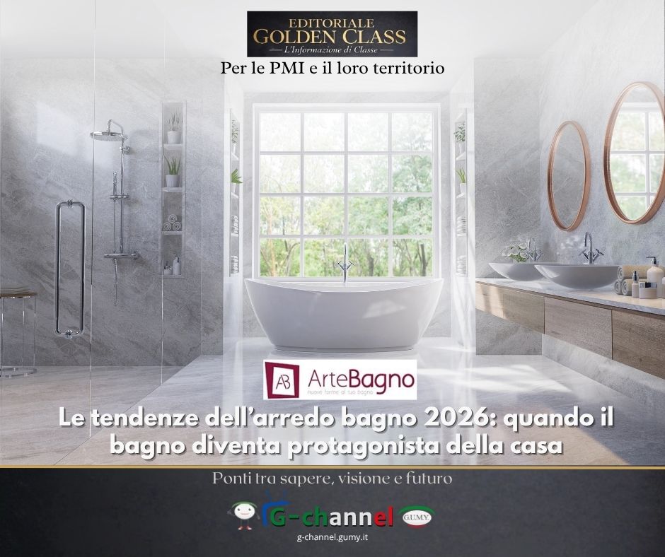 Le tendenze dell’arredo bagno 2026: quando il bagno diventa protagonista della casa