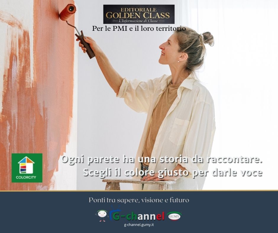 Ogni parete ha una storia da raccontare. Scegli il colore giusto per darle voce