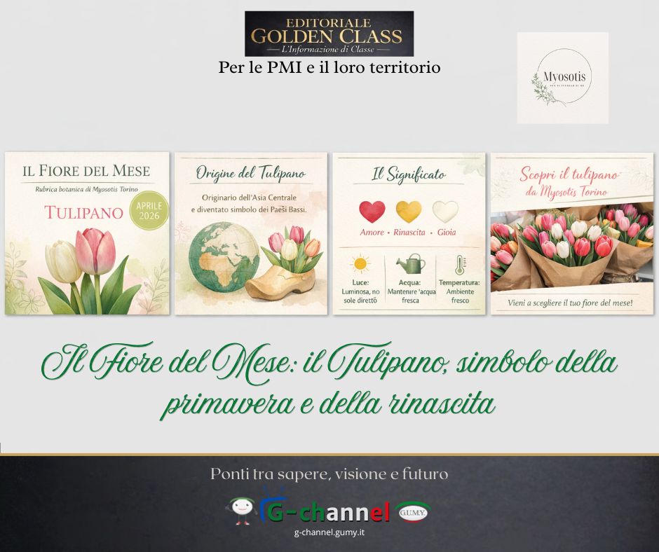 Il Fiore del Mese: il Tulipano, simbolo della primavera e della rinascita