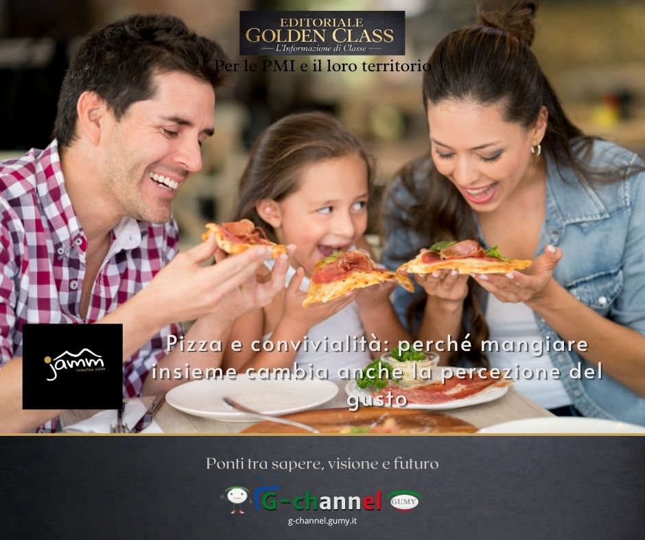 Pizza e convivialità: perché mangiare insieme cambia anche la percezione del gusto