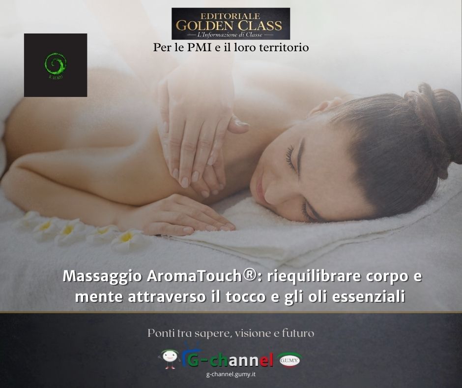 Massaggio AromaTouch: riequilibrare corpo e mente attraverso il tocco e gli oli essenziali