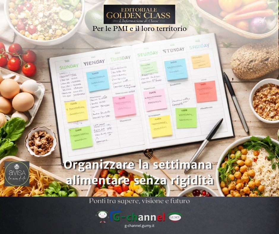 Organizzare la settimana alimentare senza rigidità
