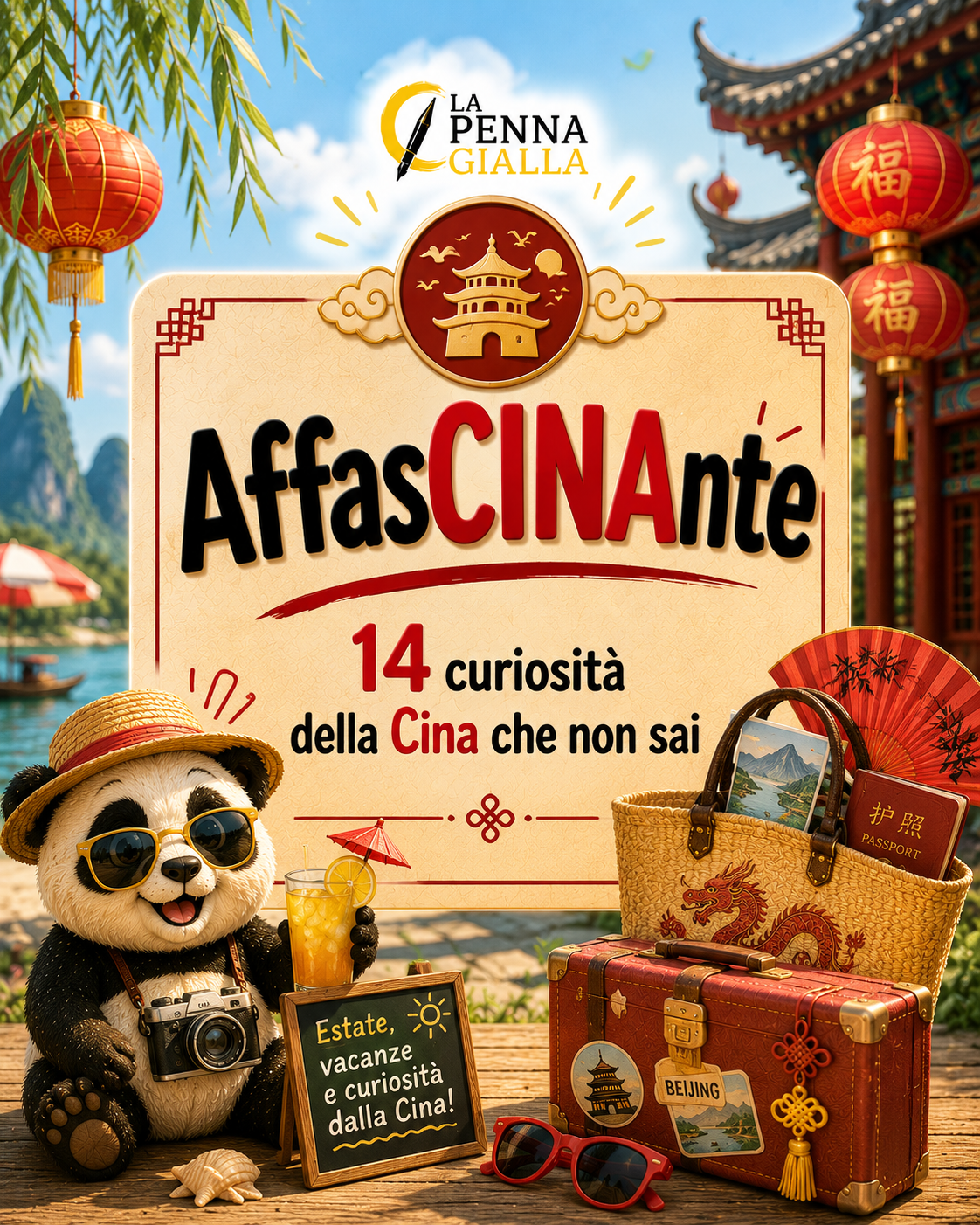 Arriva AffasCINAnte: 14 curiosità dalla Cina da leggere sotto l’ombrellone