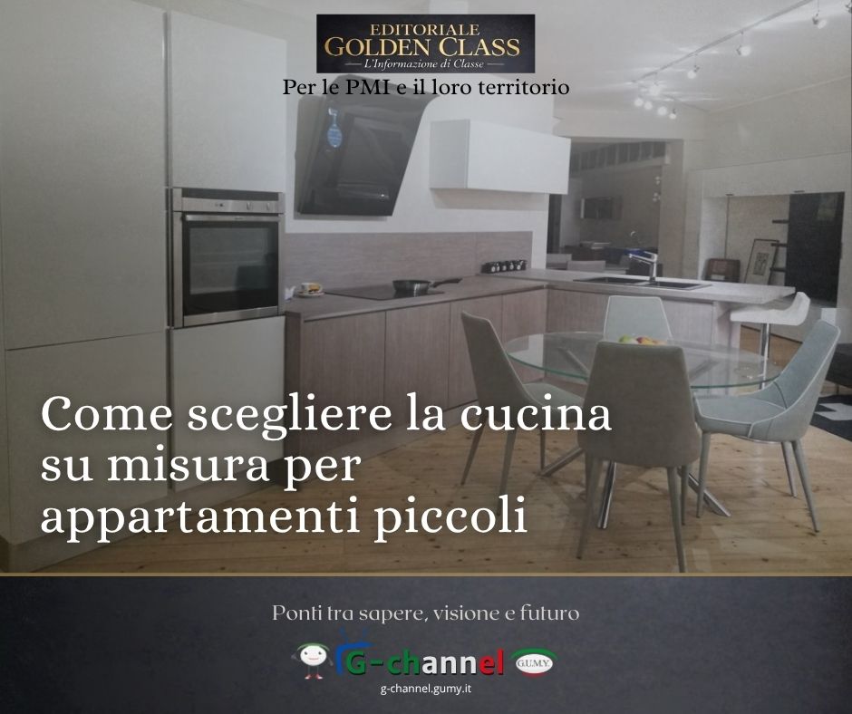 Come scegliere la cucina su misura per appartamenti piccoli