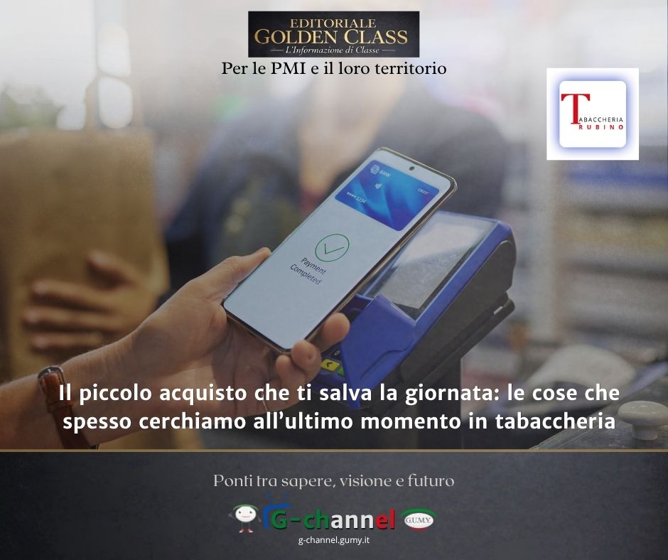Il piccolo acquisto che ti salva la giornata: le cose che spesso cerchiamo all’ultimo momento in tabaccheria