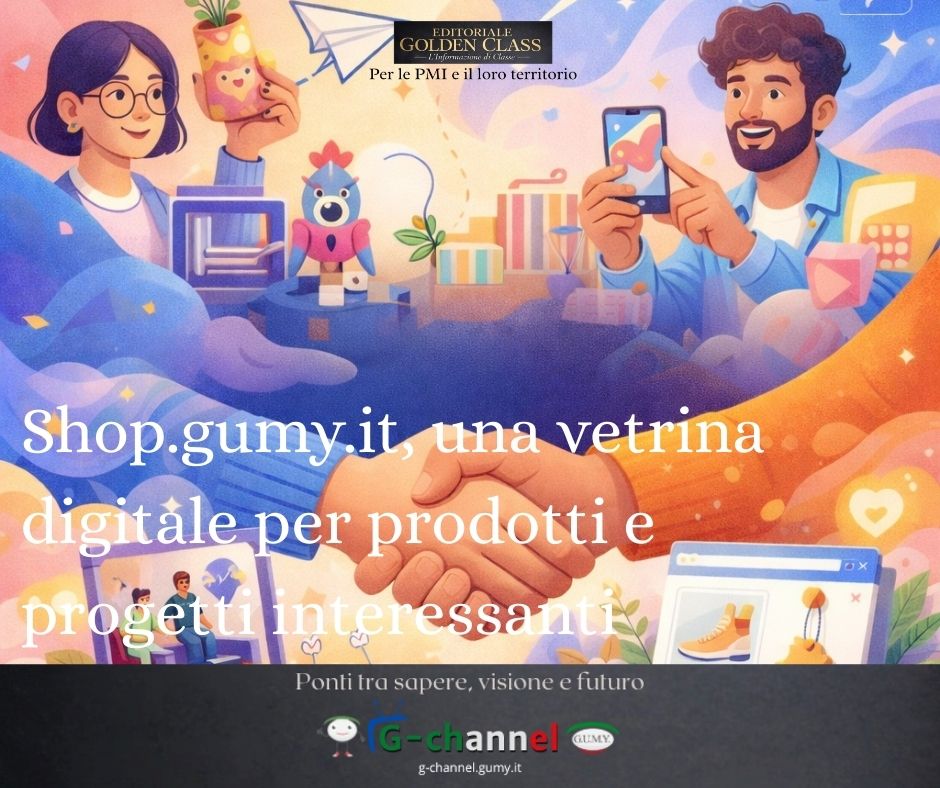 Shop.gumy.it, una vetrina digitale per prodotti e progetti interessanti