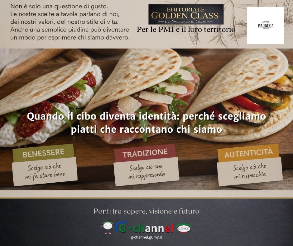 Quando il cibo diventa identità: perché scegliamo piatti che raccontano chi siamo