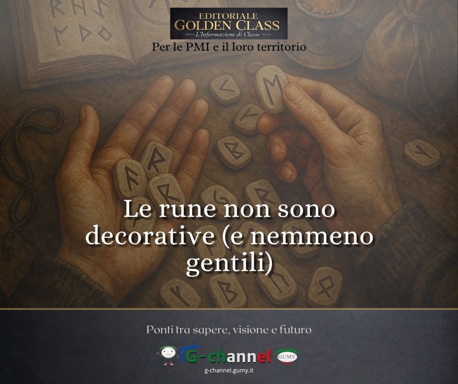 Le rune non sono decorative (e nemmeno gentili)