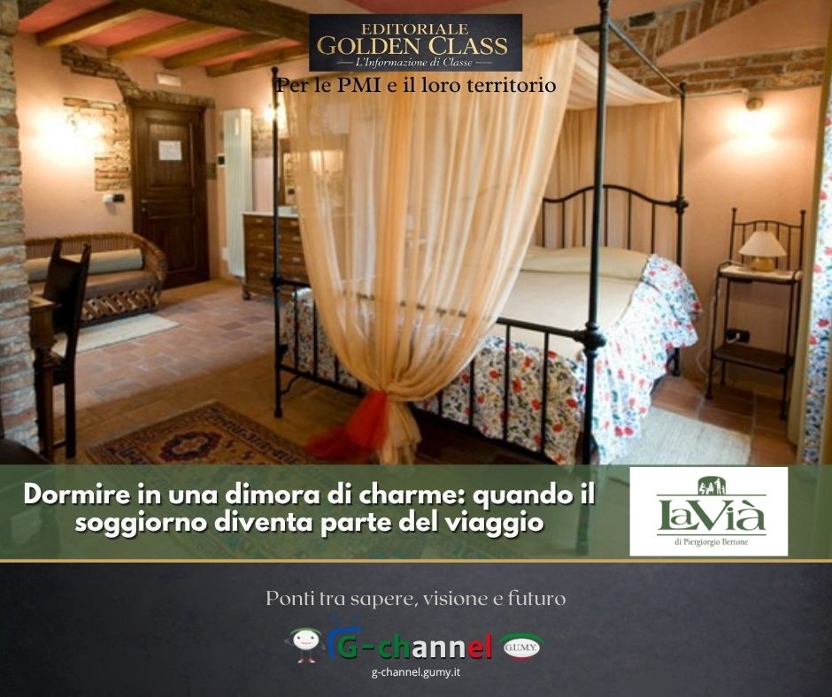 Dormire in una dimora di charme: quando il soggiorno diventa parte del viaggio