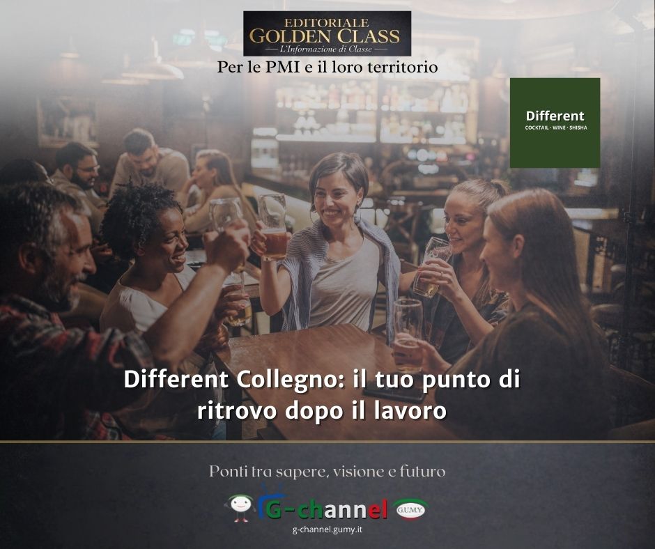 Different Collegno: il tuo punto di ritrovo dopo il lavoro