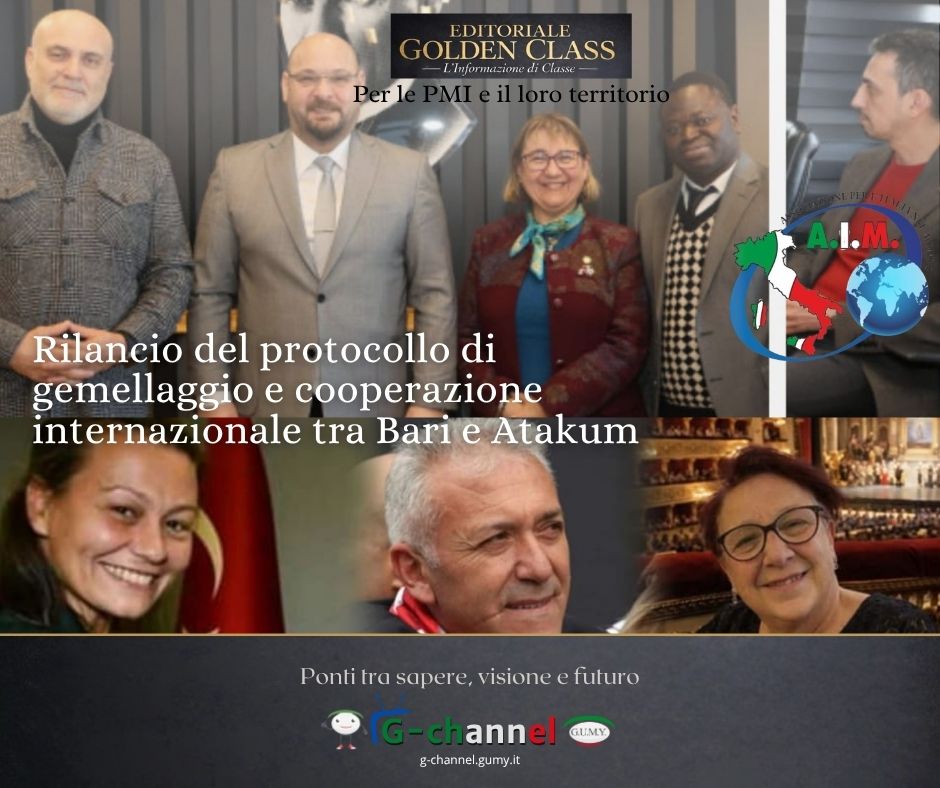 Rilancio del protocollo di gemellaggio e cooperazione internazionale tra Bari e Atakum