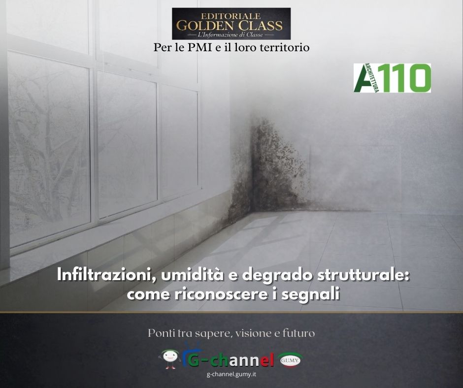 Infiltrazioni, umidità e degrado strutturale: come riconoscere i segnali prima che sia troppo tardi