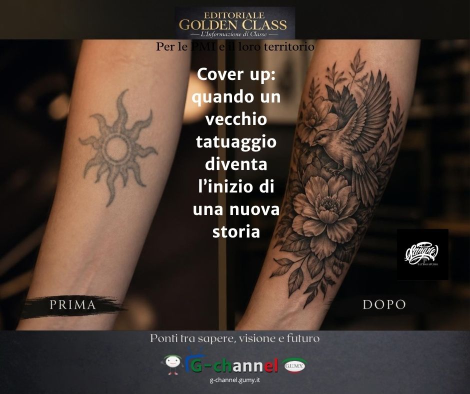 Cover up: quando un vecchio tatuaggio diventa l’inizio di una nuova storia