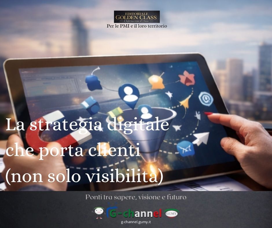 La strategia digitale che porta clienti (non solo visibilità)