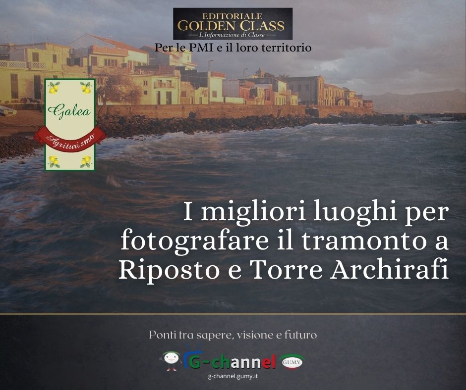 I migliori luoghi per fotografare il tramonto a Riposto e Torre Archirafi