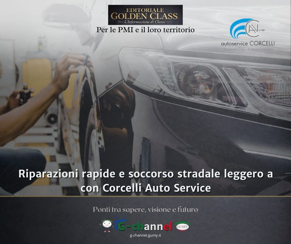 Riparazioni rapide e soccorso stradale leggero a Torino con Corcelli Auto Service