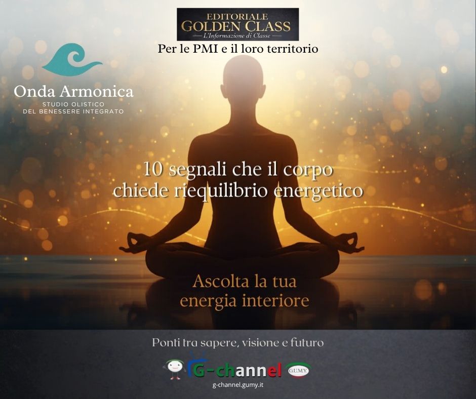 10 segnali che il corpo chiede riequilibrio energetico
