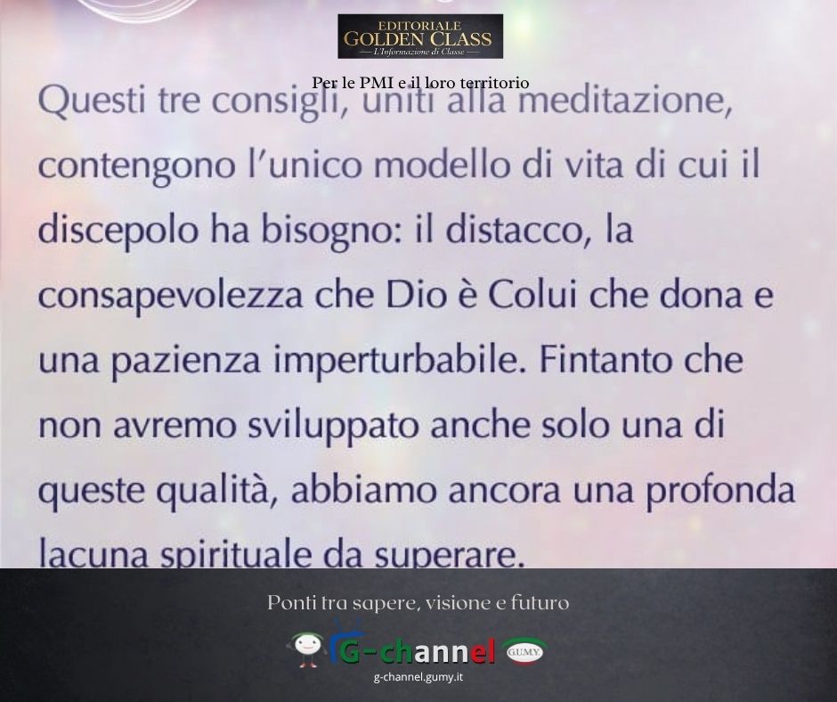 Le Pillole del Dott. Mazzanobile: distacco, fede e pazienza