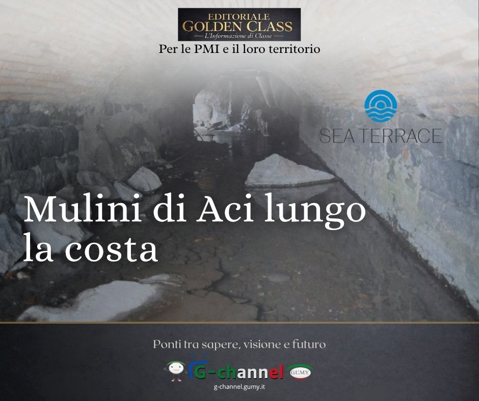 Mulini di Aci lungo la costa