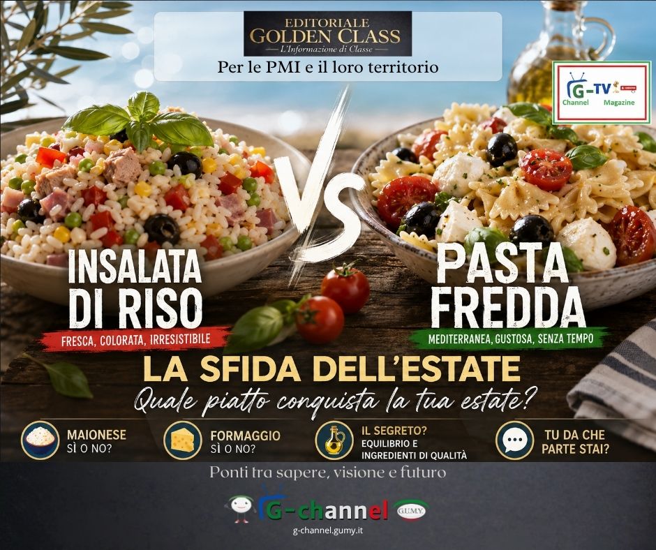 Insalata di riso o pasta fredda: la sfida dell’estate