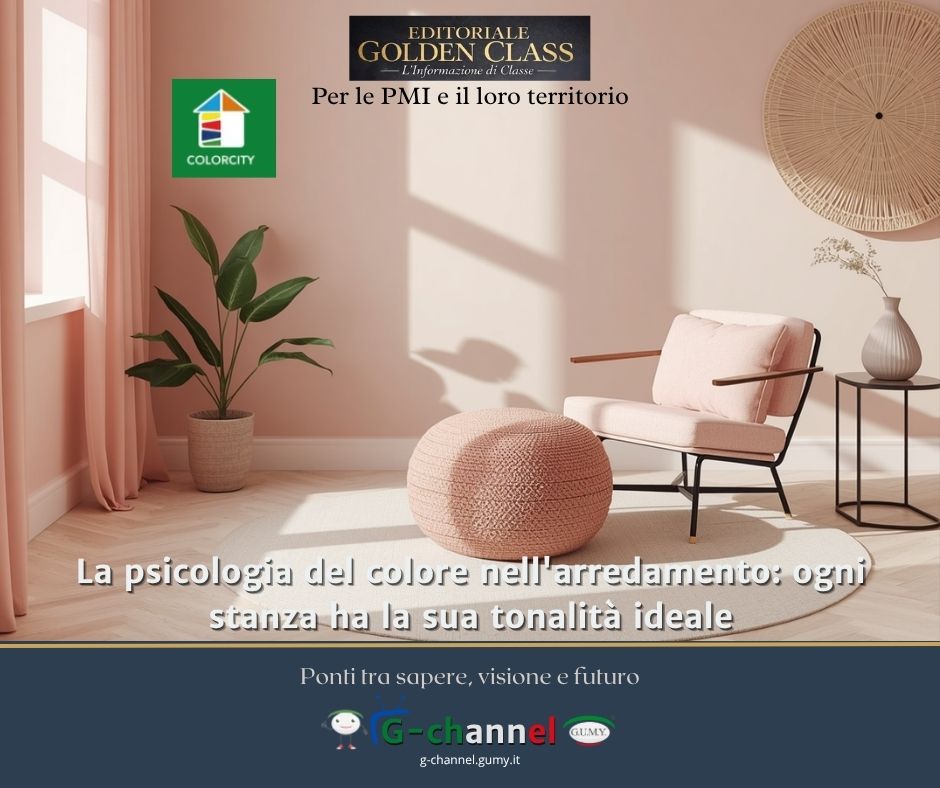 La psicologia del colore nell'arredamento: ogni stanza ha la sua tonalità ideale