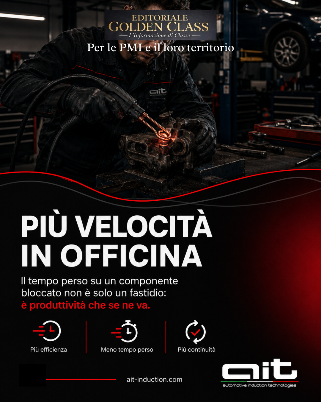 Più velocità in officina