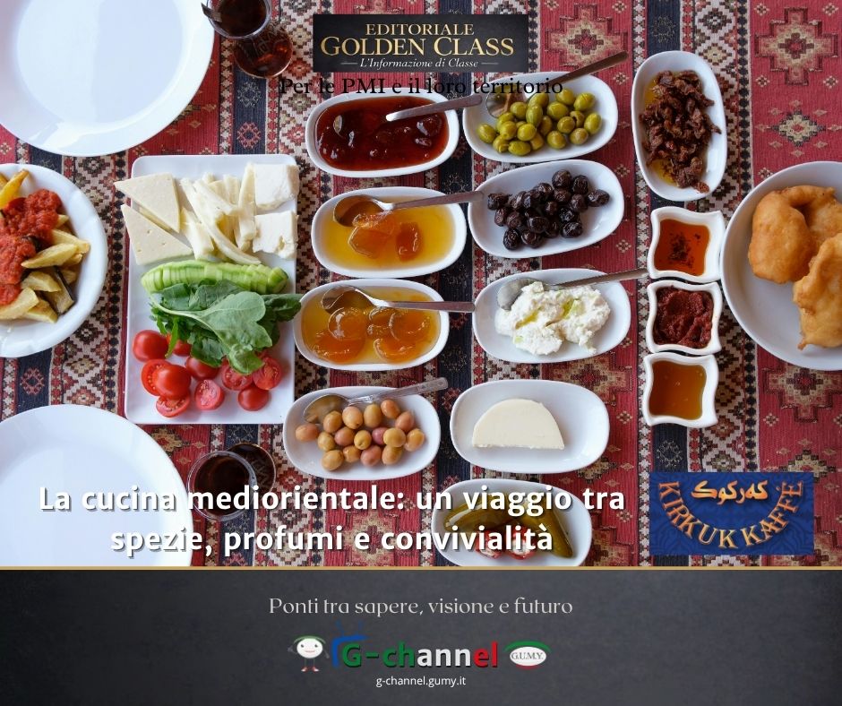 La cucina mediorientale: un viaggio tra spezie, profumi e convivialità
