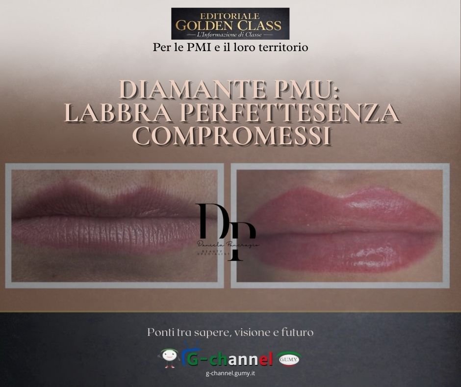 Diamante PMU: labbra perfette senza compromessi