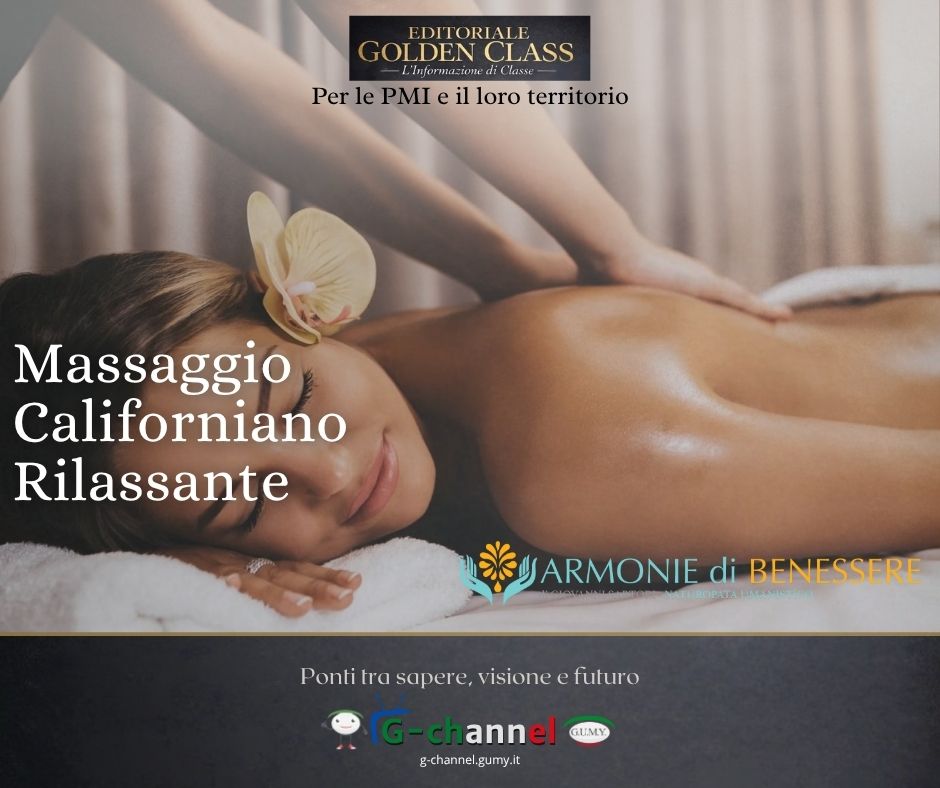 Massaggio Californiano Rilassante