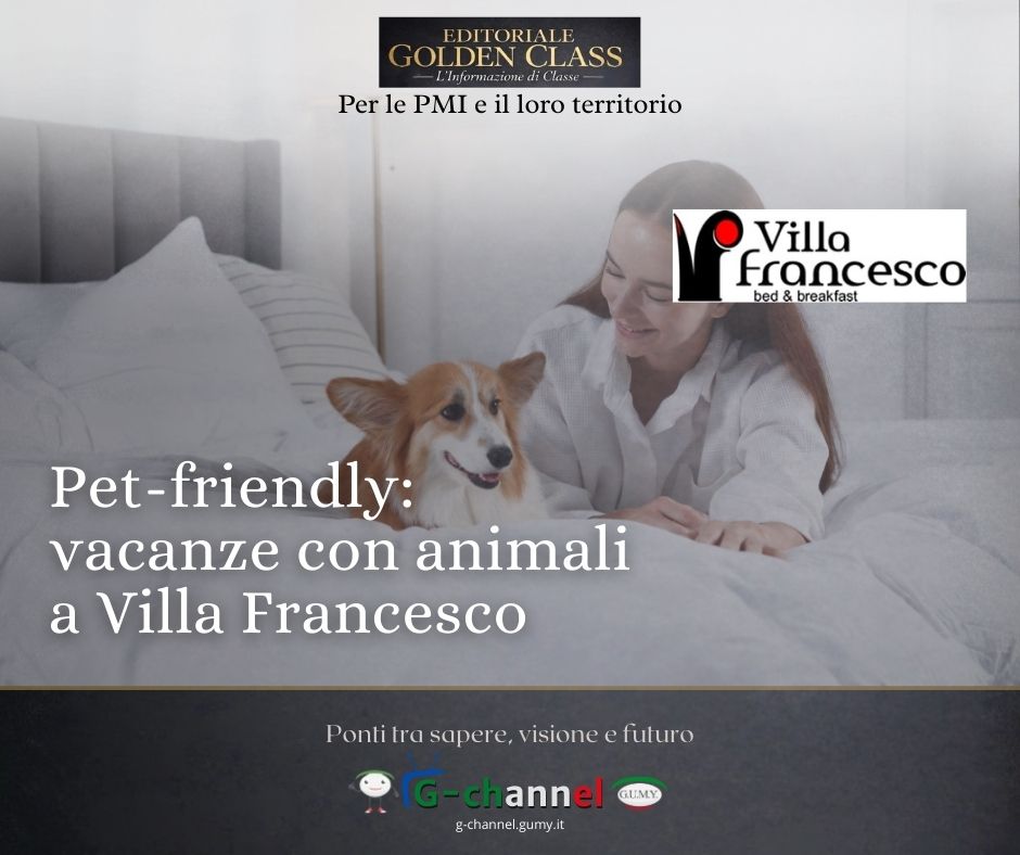 Pet-friendly: vacanze con animali a Villa Francesco