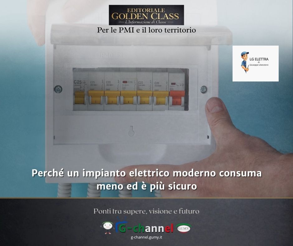 Perché un impianto elettrico moderno consuma meno ed è più sicuro
