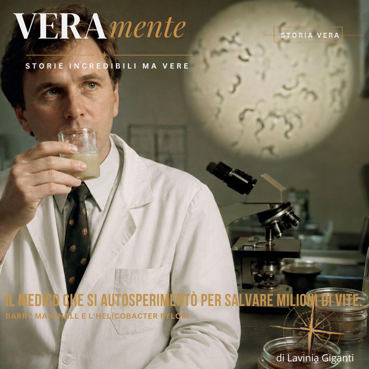 Il medico che si autosperimentò per salvare milioni di vite: Barry Marshall e l'Helicobacter Pylori