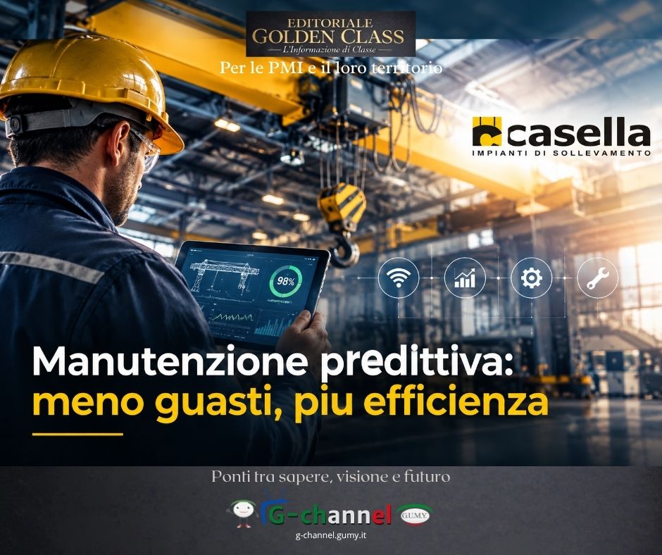 Manutenzione predittiva: meno guasti, più efficienza