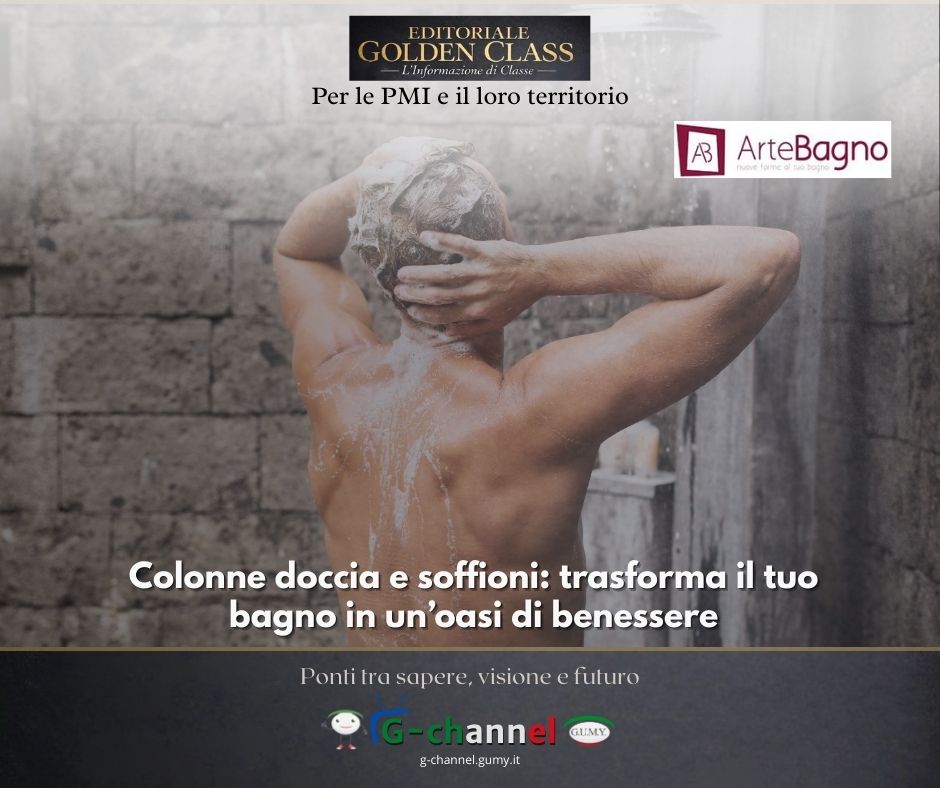 Colonne doccia e soffioni: trasforma il tuo bagno in un’oasi di benessere