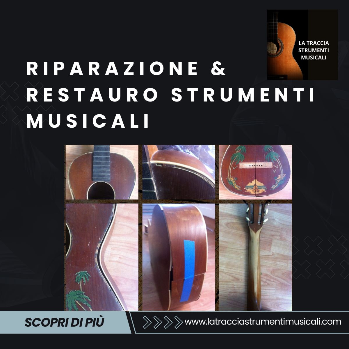 Riparazioni e Liuteria Professionale: La Traccia Strumenti Musicali Riparazioni e Liuteria Professionale: La Traccia Strumenti Musicali