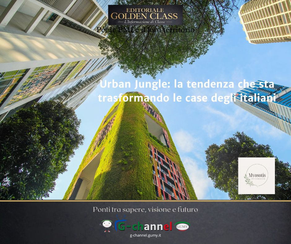 Urban Jungle: la tendenza che sta trasformando le case degli italiani