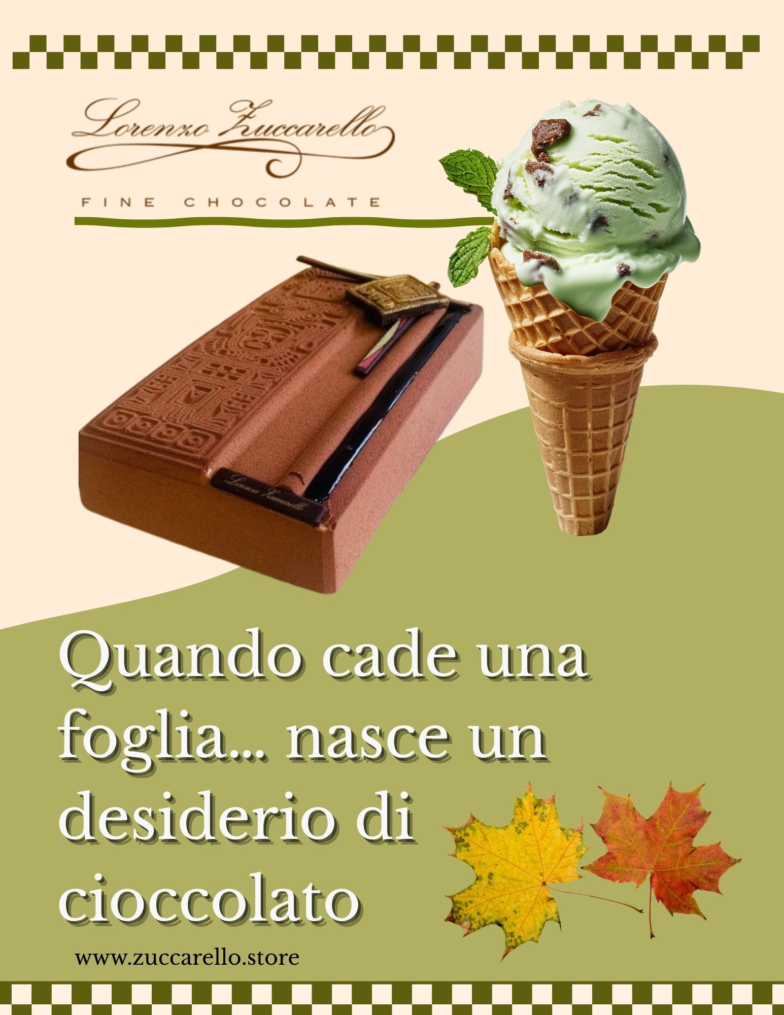 Quando cade una foglia… nasce un desiderio di cioccolato