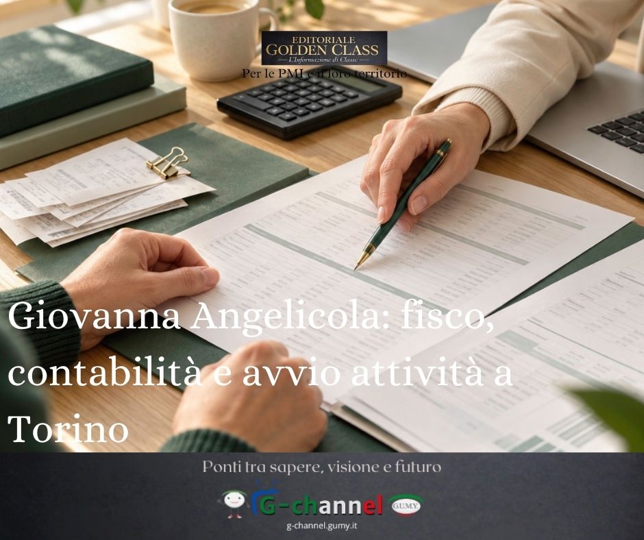 Giovanna Angelicola: fisco, contabilità e avvio attività a Torino