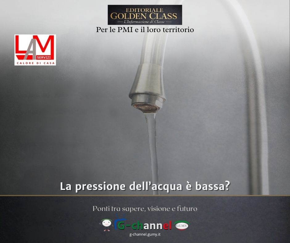 La pressione dell’acqua è bassa?